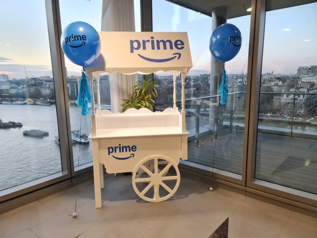 branded sweets bags event venue