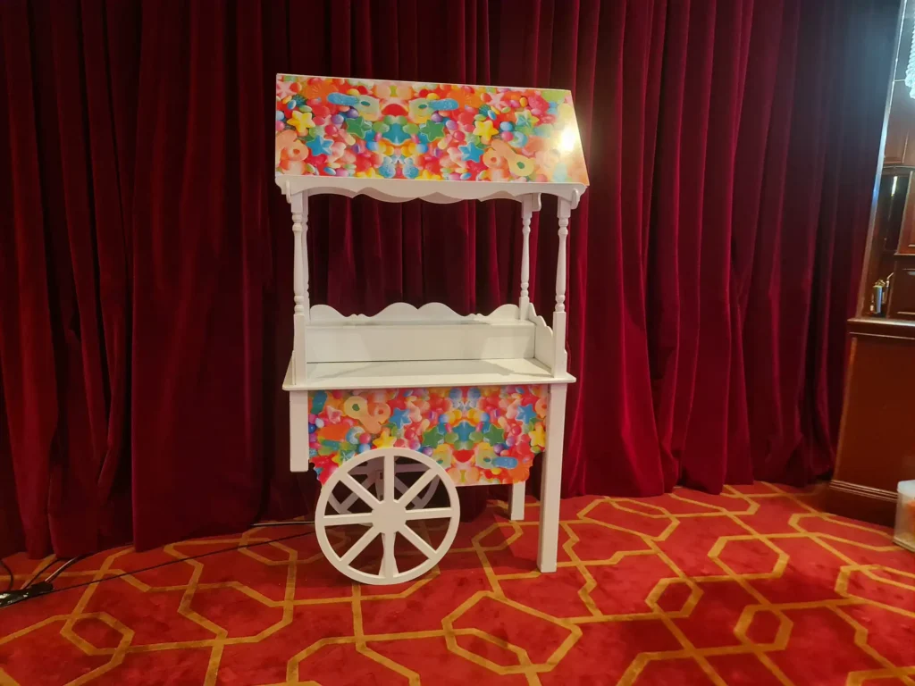 pick and mix hire sweet display